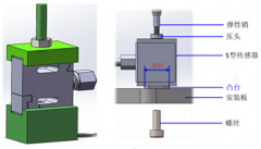 S型称重传感器的工作原理及安装方法